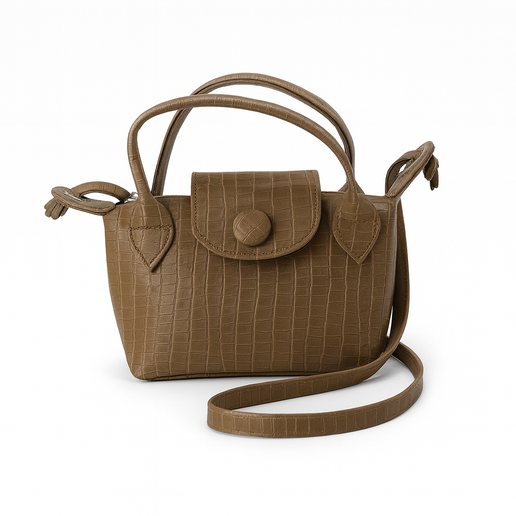 حقيبة كروس بودي من الجلد الصناعي المنسوج