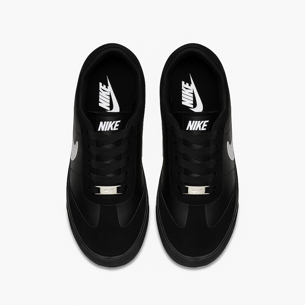 حذاء رياضي Nike Air Force 1 باللون الأسود 36886