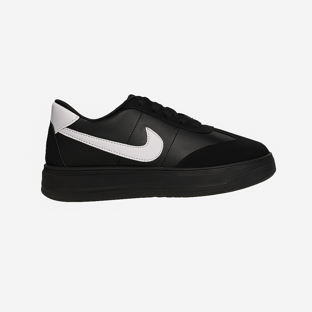 حذاء رياضي Nike Air Force 1 باللون الأسود 36886