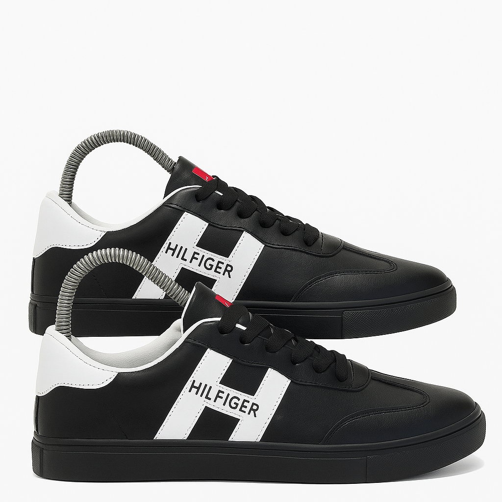 حذاء رياضي تومي هيلفيغر باندورا للرجال باللون الأسود 8561