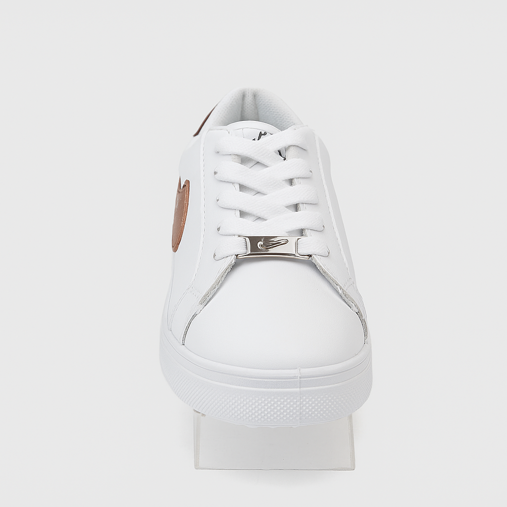 حذاء نايكي رياضي وردي وأبيض 36989