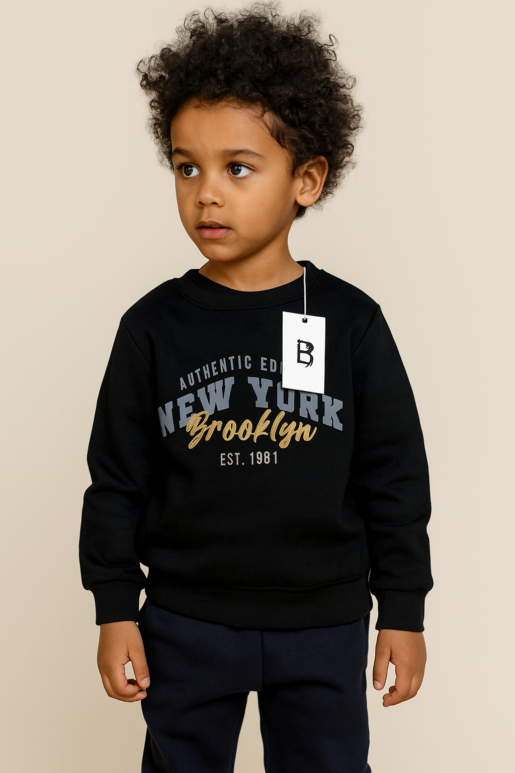 سويت شيرت أسود 70172