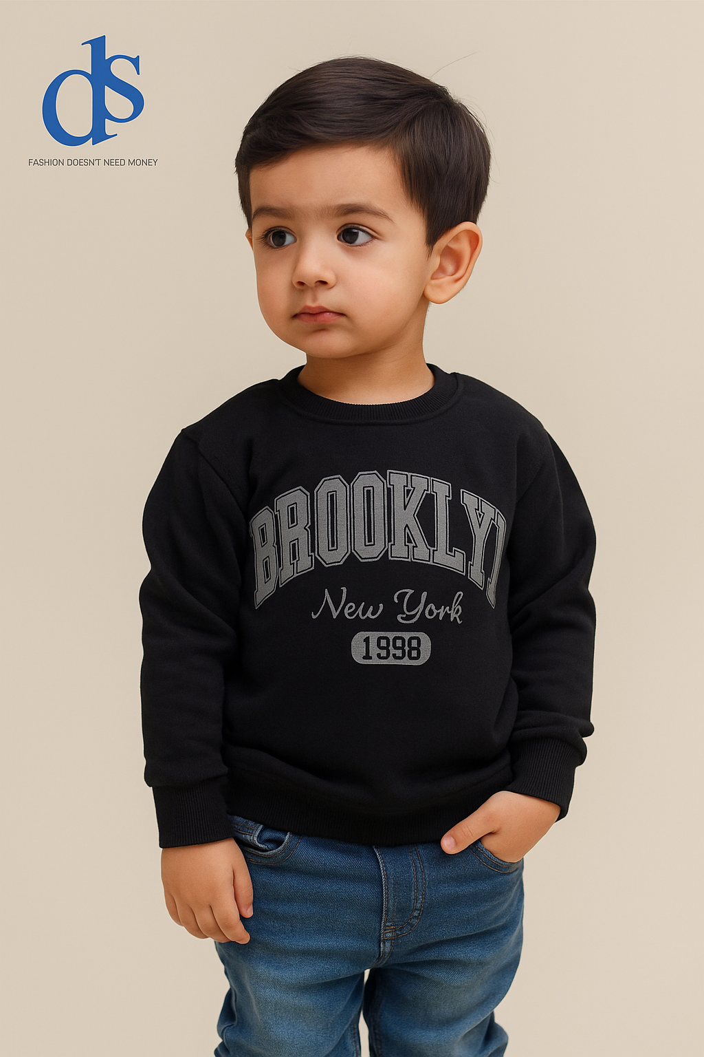 سويت شيرت أسود 70172