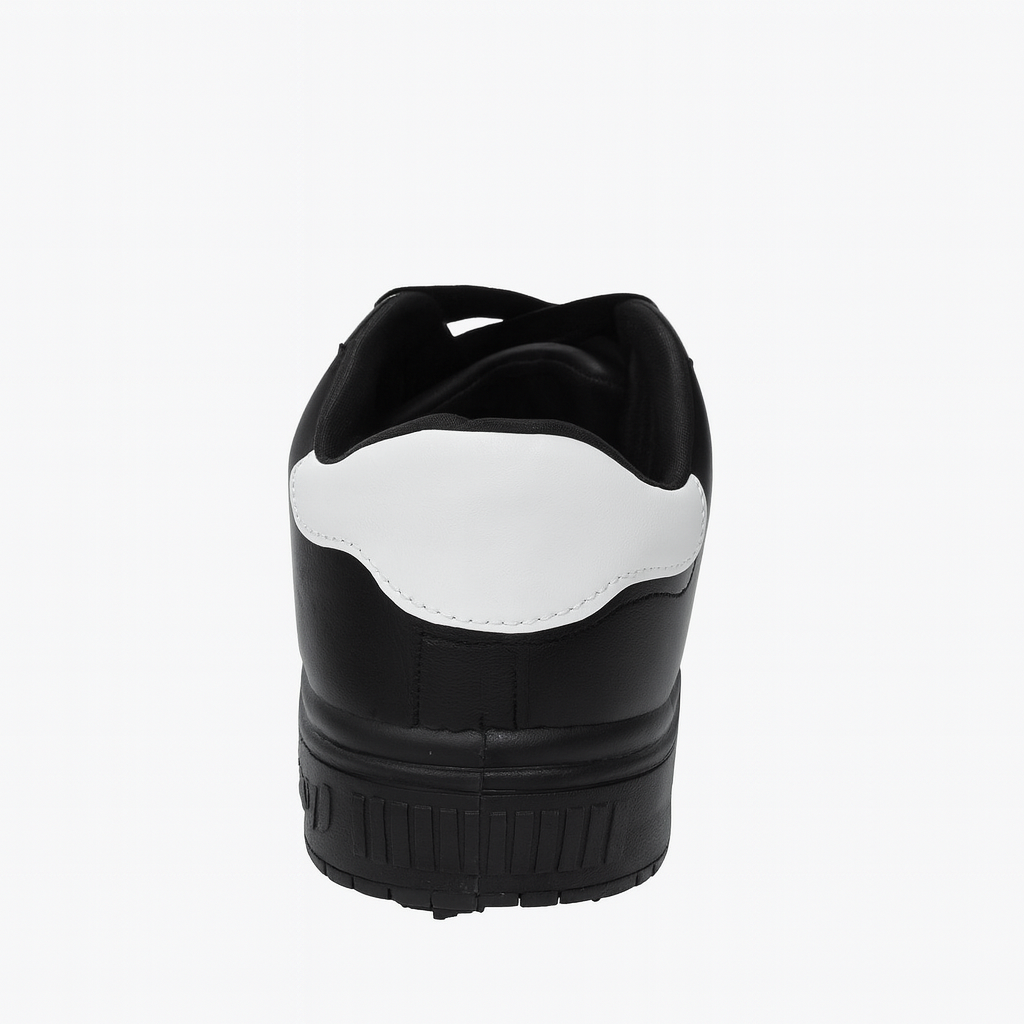 حذاء رياضي تومي هيلفيغر كول تومي جينز من الجلد الأسود. 159276