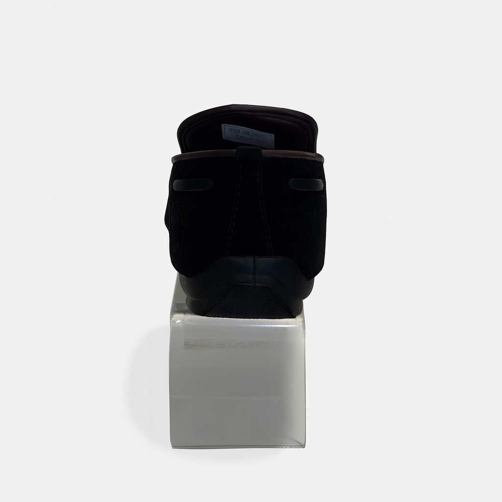 حذاء لوفر UGG Marris من جلد الغزال الأسود بشراشيب. 4990