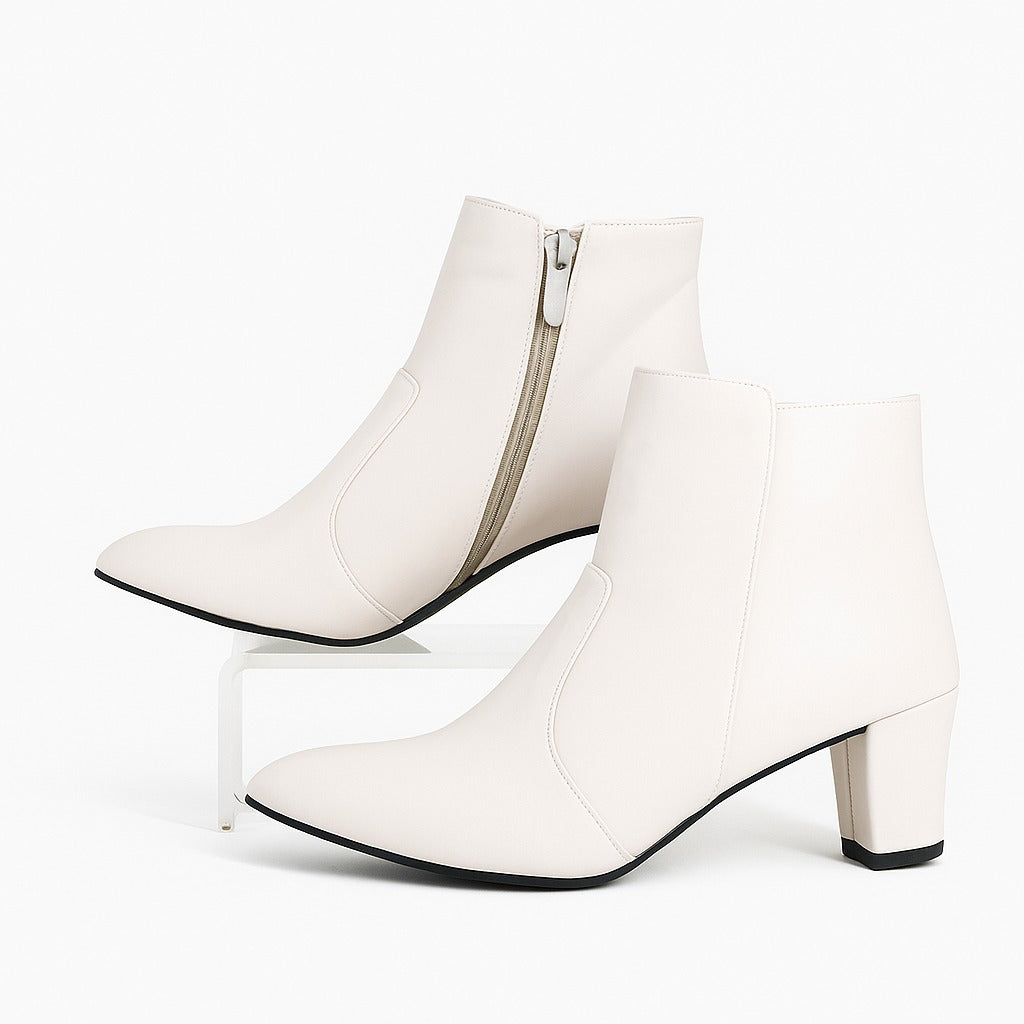 حذاء قصير بيج 18313