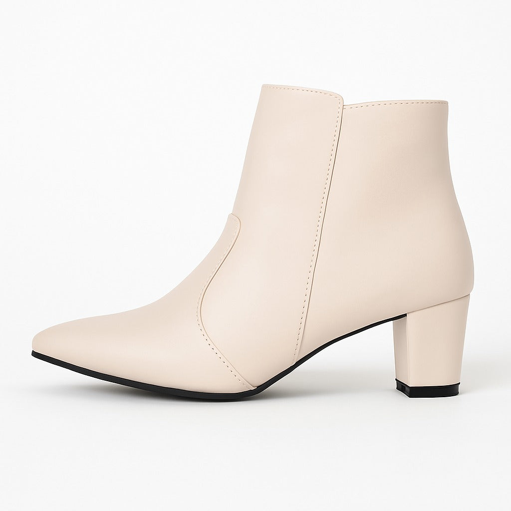 حذاء قصير بيج 18313